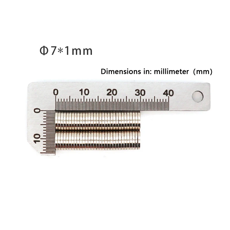 

Super Strong Magnet 7x1 7x2 7x3 7x4 7x5 7x8 7x10mm Round Magnetic NdFeB Neodymium magnet Powerful Disc imanes 7*1/7*2/7*3/7*4mm