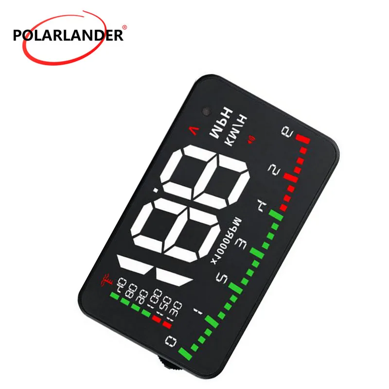 HUD ÷  OBD 2 Һ , GPS ,  ӵ A900, 3.5 ġ, äο