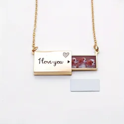 Customizable Name Pendant Necklace - Personalized Fashion Jewelry (ROSE GOLD COLOR)