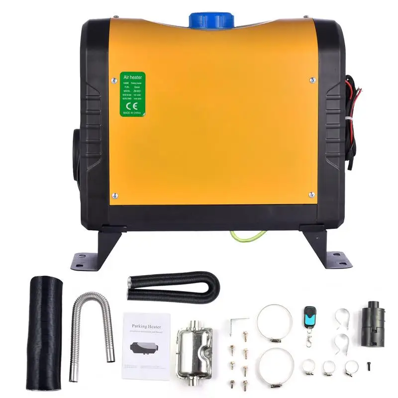 

12-volt/24-volt 5kw Diesel Air Heater Portable Truck Heater 5000W Diesel Heaters Fast Heat Heater For Truck Motorhome And Boat