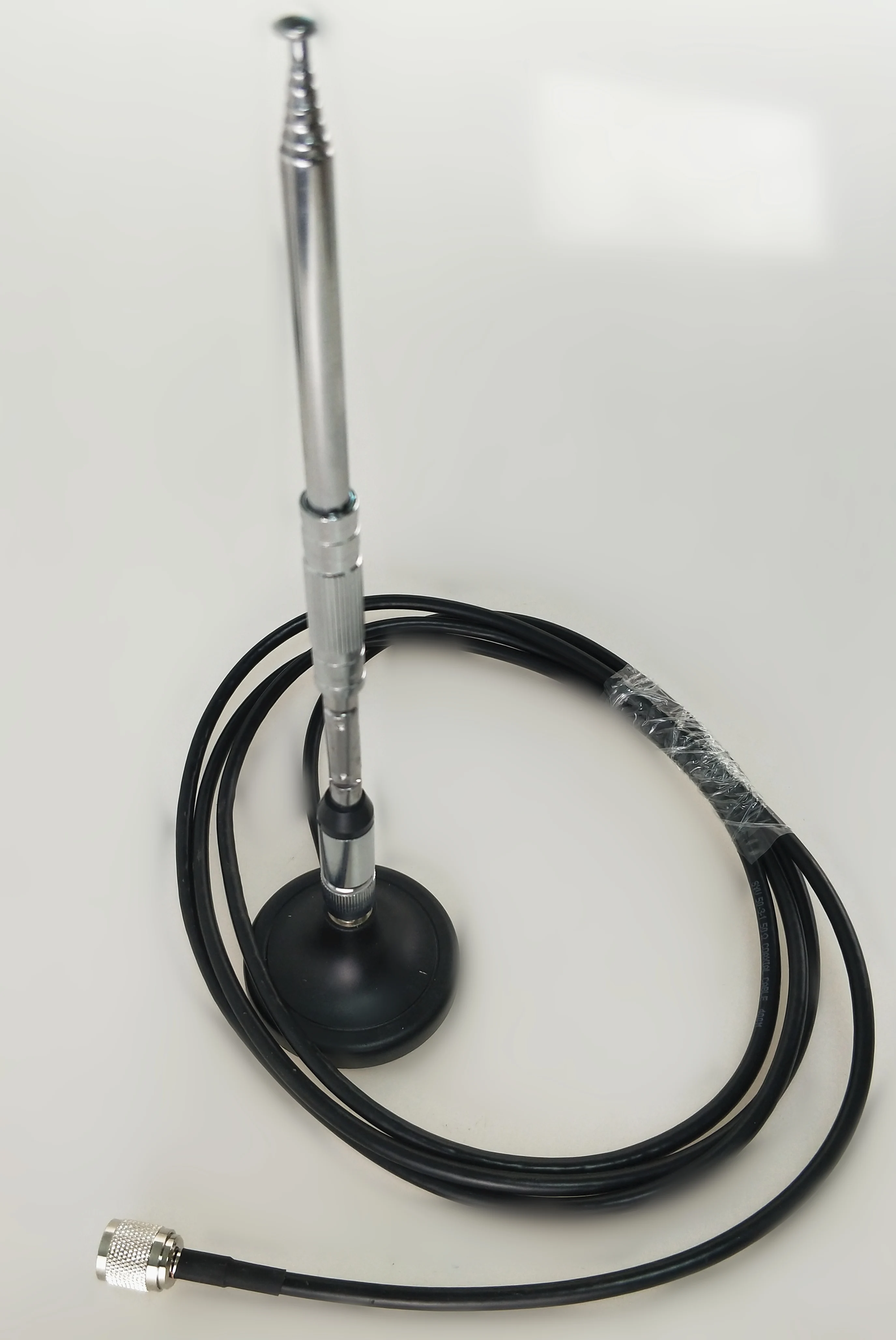 Antenna FM Antenna magnetica Trasmettitore Attena Antenna telescopica ad asta piccola MAX 20W - immagine 4