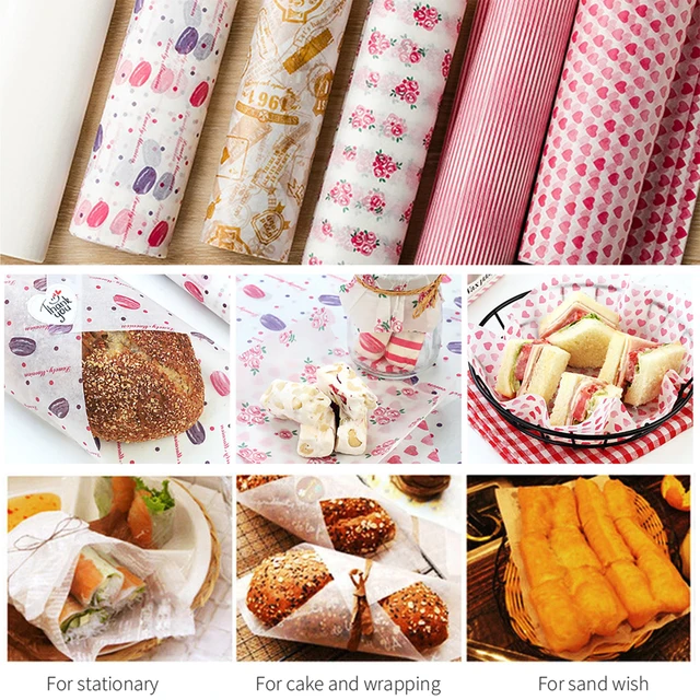 Food Packaging Paper Printing Wrapping Wax Paper, Soap Gift Book Waxed  Packing Paper, Food Grade Rice Paper - Sketchbooks - AliExpress