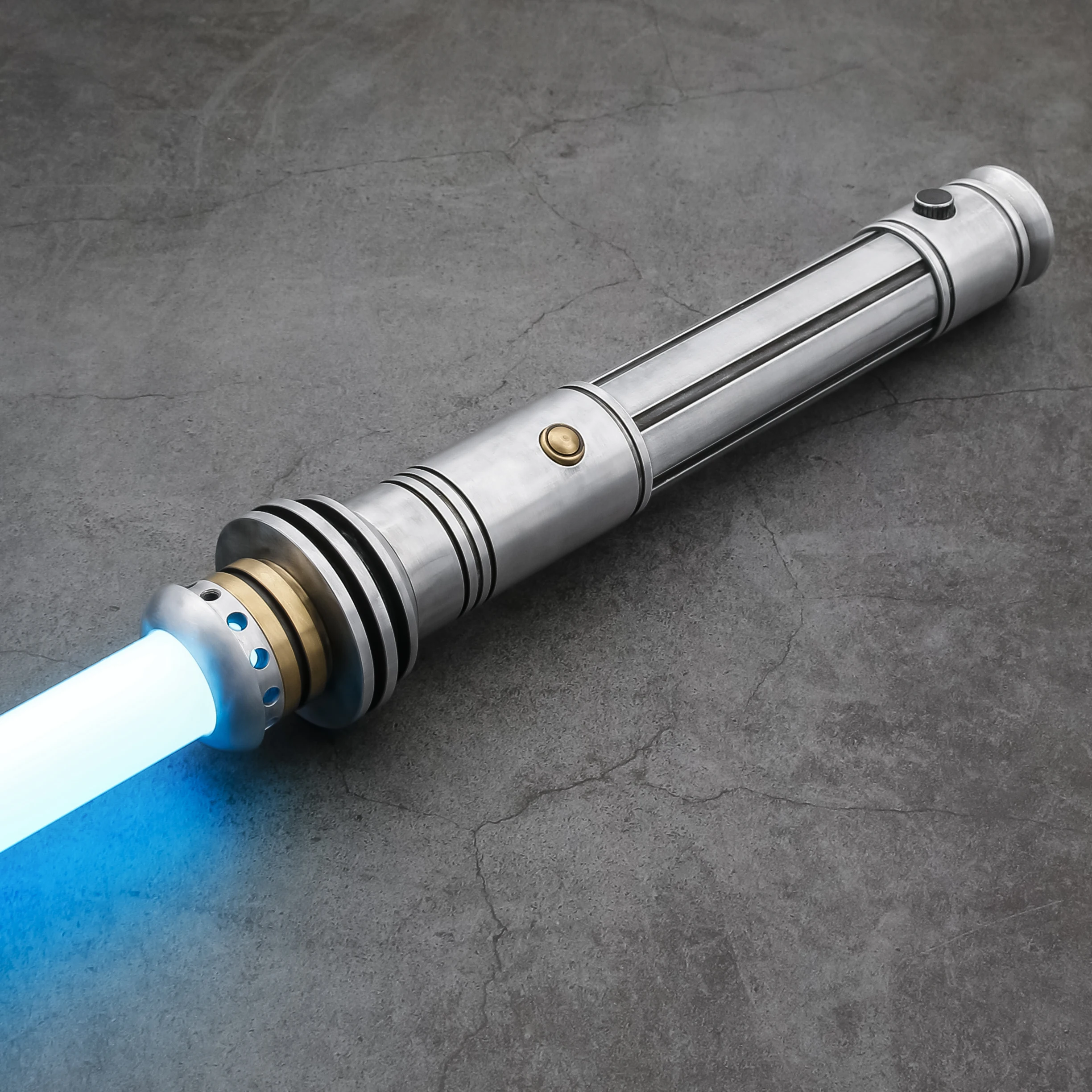 

FOXSABER Dueling Lightsabe, Motion Control Lightsabers for Adults with 12 Color&27 Sound Fonts, Metal Hilt Light Sabers