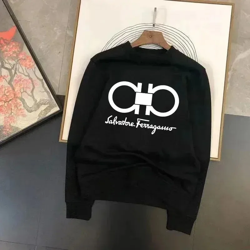 

Spring Autumn Men's Clothing Cotton Fleece Sweater Fashion Luxury Sweatshirt Brand Designer Print Pullover Tops Man Streetwear
