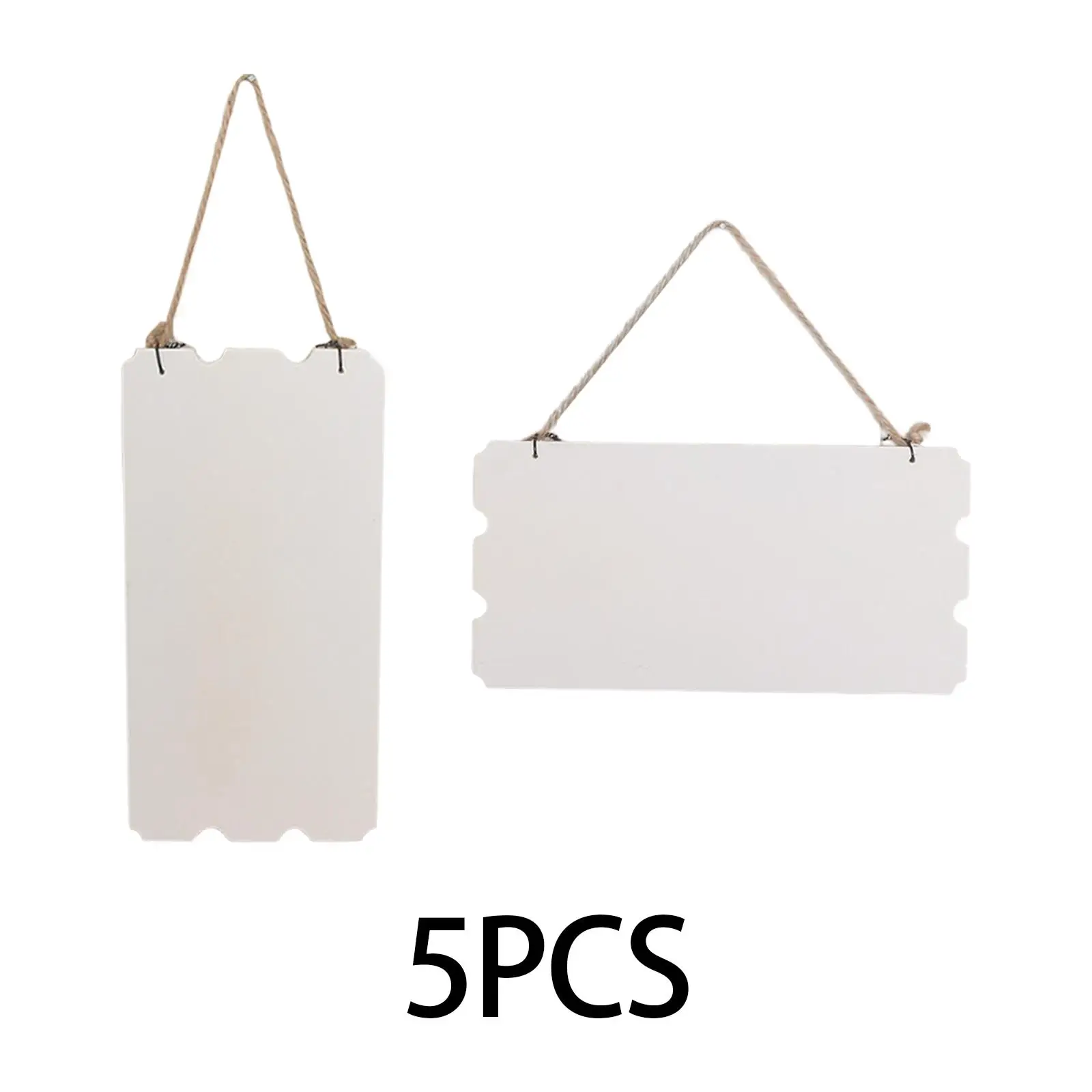 

Необработанные деревянные подвесные знаки 5 шт. деревянные ломтики креативные подвесные знаки