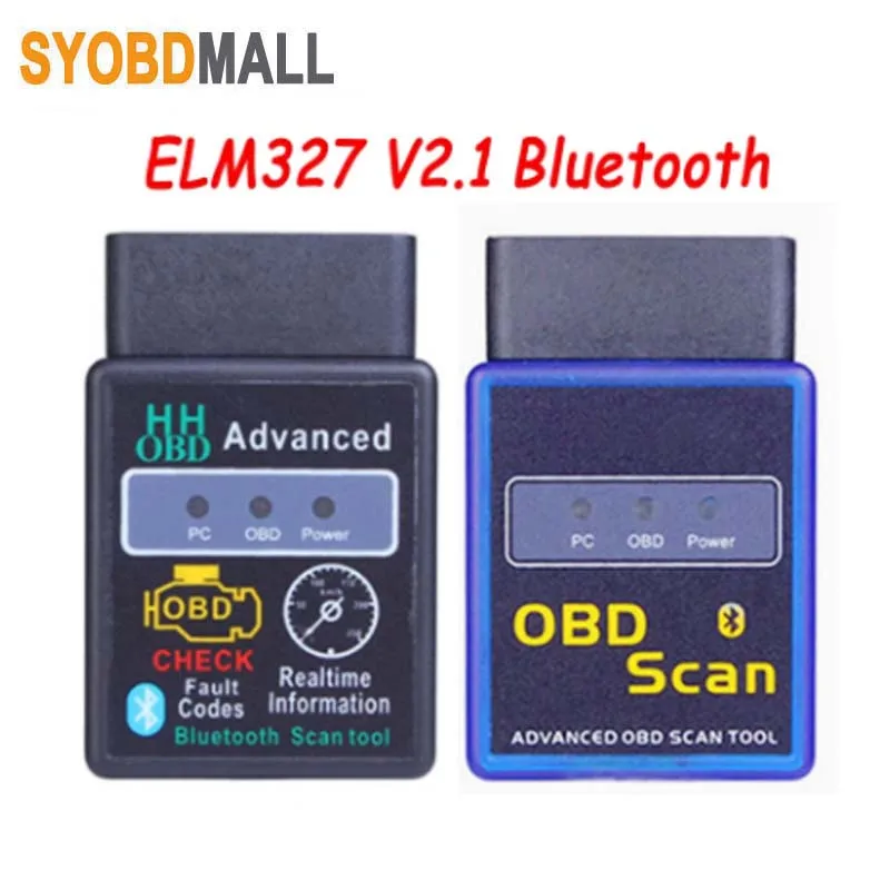 Hh Obd Obd2 Elm 327 Auto Scanner Can Bus Controllo Motore Elm327 Bluetooth V2.1 Obdii Elm 327 Bt 2.1 Hhobd Elm327 Bluetooth