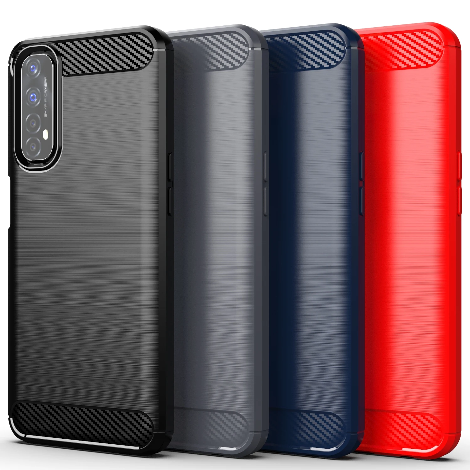 Shockproof Silicone Half-Wrapped Back Cover