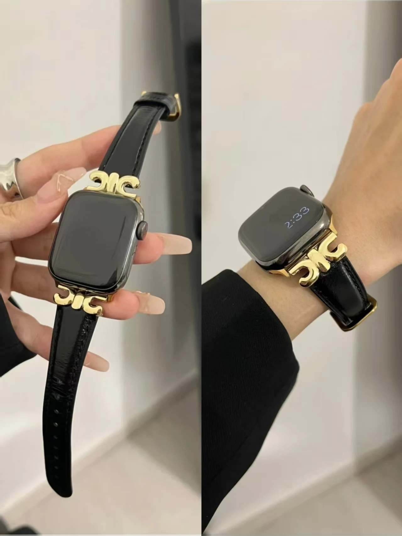 Women's Elegant Apple Watch Band Strap - Classic Style