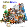 1315pcs The Village Special Edition Building Blocks With Steve Action Figures Compatible My World Set Toy 1