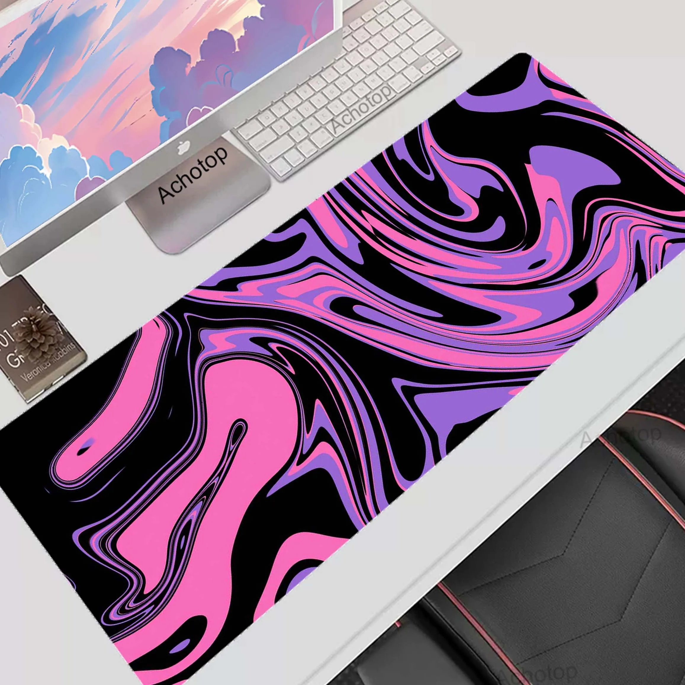 

Large Size Office Desk Anti-slip Mat Leather Waterproof Mouse Pad Desktop Keyboard Desk Pad Gaming Mousepad PC Accessories