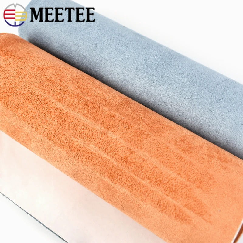 Self-adhesive Suede Synthetic Leather Cloth for Car Interior Door Velvet Fabrics Elasticity Suede Leather Repair Patch Stickers