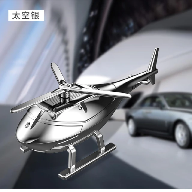 Car Aircraft Decoration Aromatherapy Air Freshener Helicopter Gift Solar Car Perfume Fragrance Car Airplane Ornament Car Styling 6