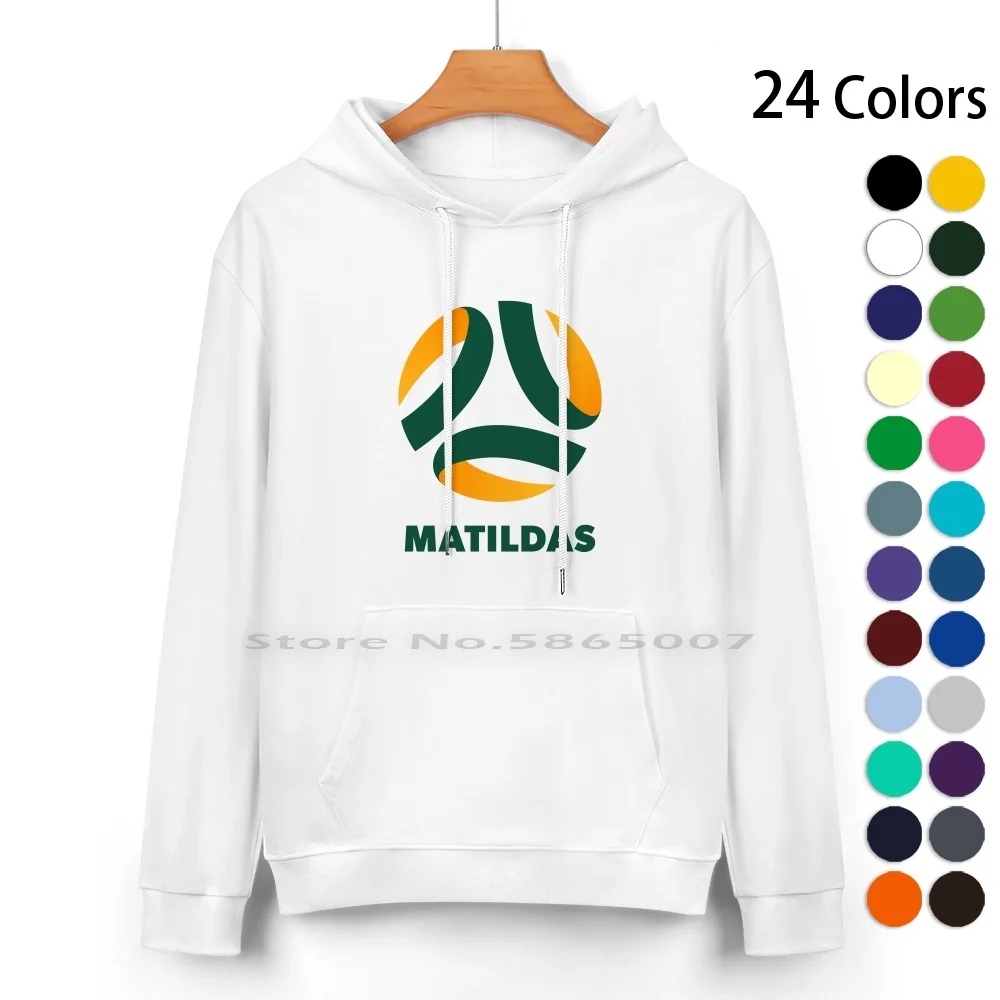 

Matildas Australian Womens Soccer Football Team Pure Cotton Hoodie Sweater 24 Colors Matildas Australian Soccer Team Australian