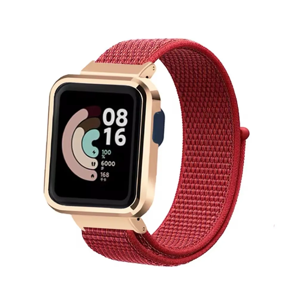 Premium Nylon Strap with Metal Protector Case