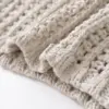 TRAF Hollow Out Knit Autumn Sweater for Women Transparent Short Top Beach Pullover Women Clothing 2142116 6
