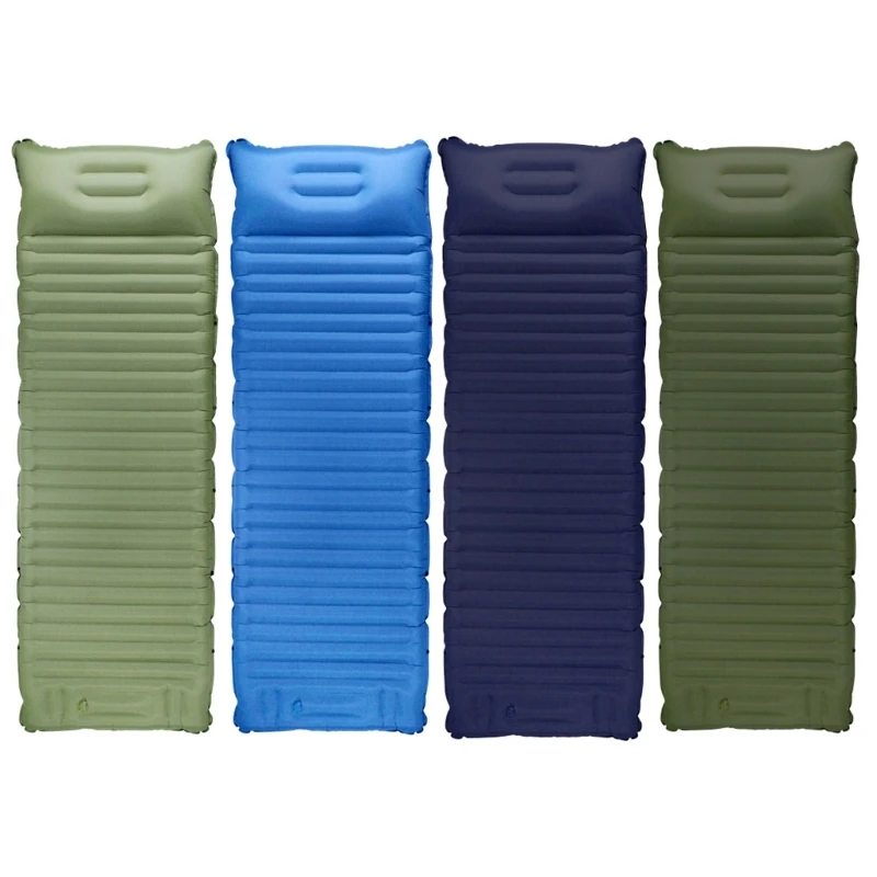 

Camping Sleeping Pad Inflatable Camping Mattress,Compact-Portable Lightweight Sleeping Mat with Built-in Foot