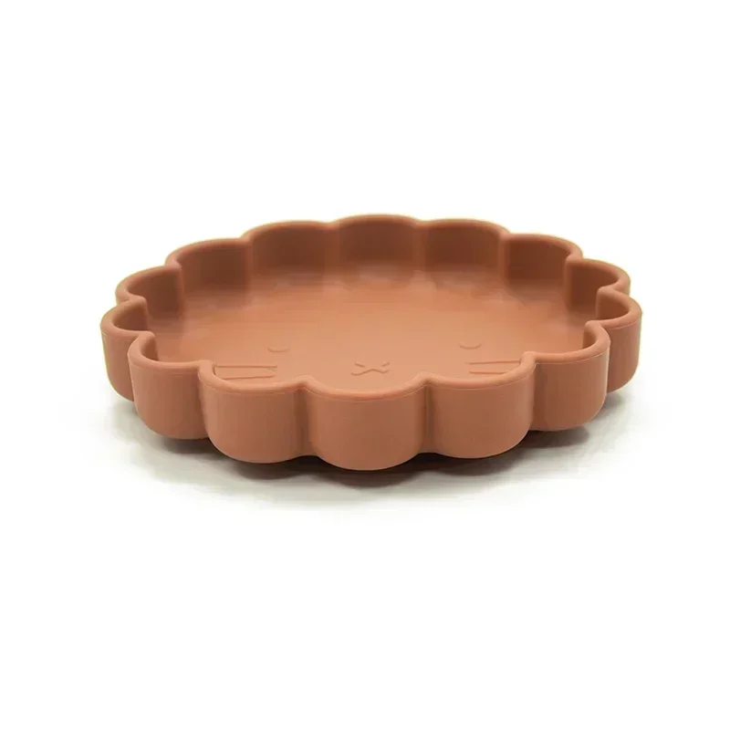 Best Seller Lion Style Flower Silicone Plate BPA Free Food Grade Silicone Suction Plate Sample Available For Quality Check 5