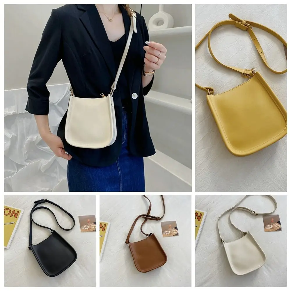 

Pu Leather Small Square Bag Casual Shoulder Bag Mobile Phone Bag Handbag Crossbody Bag Outdoor