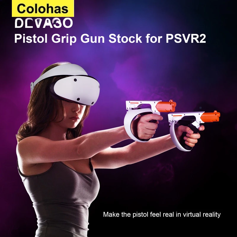 New VR Game Accessories For Sony PS VR2 Shooting Game Controller Christmas Gift 2-in-1 Controller Accessories PS VR2