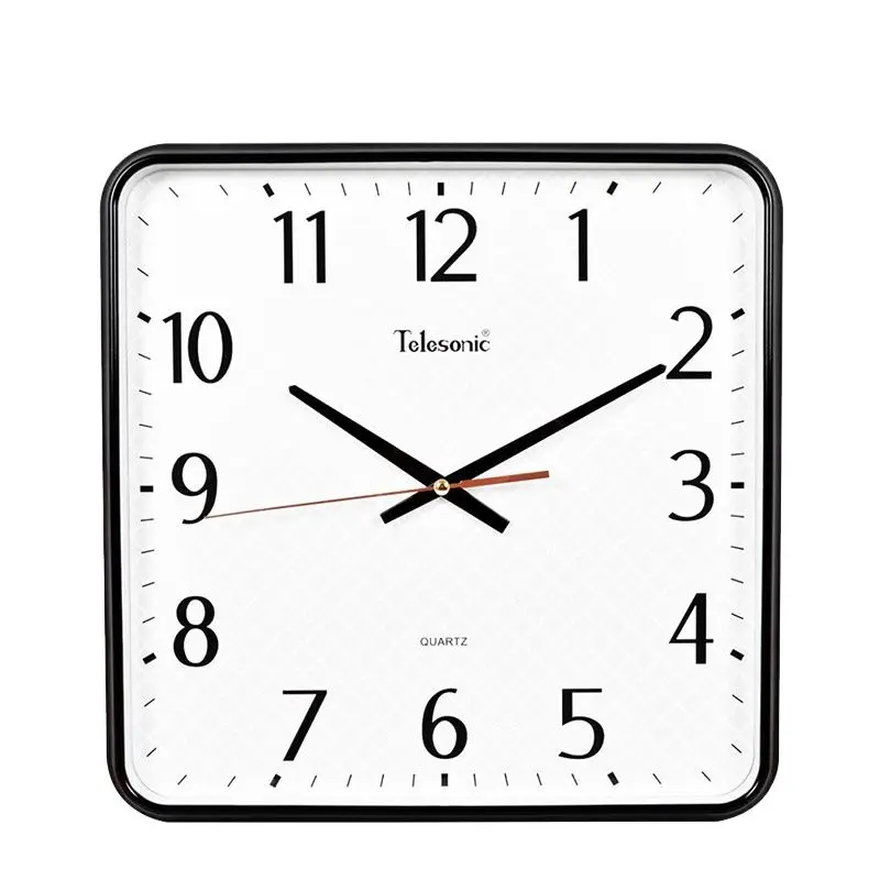 Modern Wall Clock Large Living Room Square Watch Home Clocks Wall Home Decor Silent Sweep Movement Relogio De Parede Gift FZ293