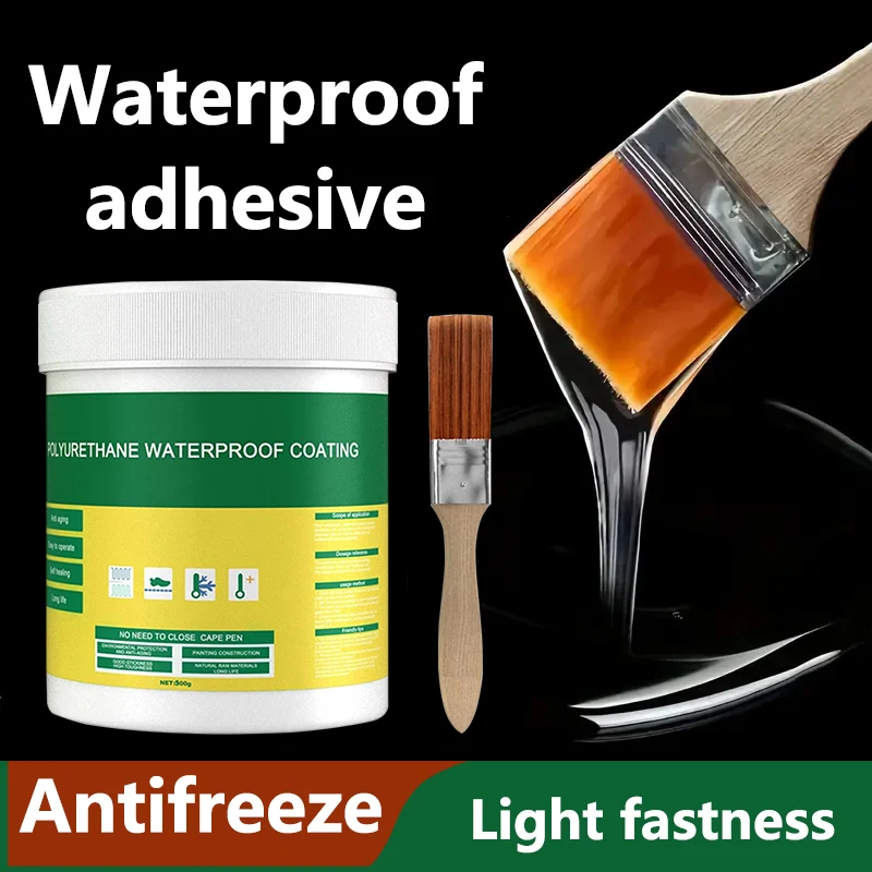Repair Glue 30/100/300/500g Multi-Purpose Waterproof Sealant Agent Clear Invisible Leak-Proof Sealing Gel for Bathroom Roof & Wall Repairs