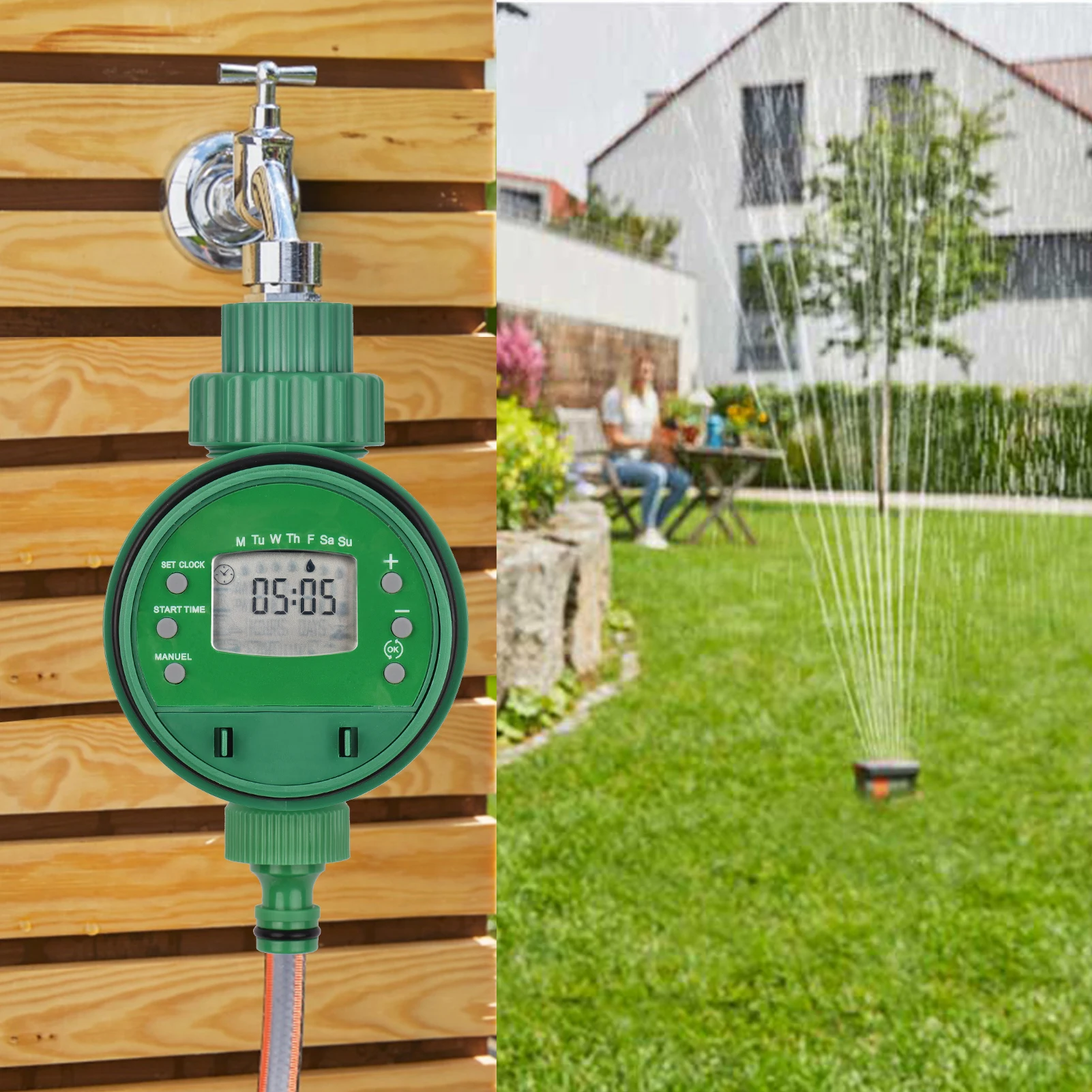 Digital Automatic Watering Timer Programmed Garden Irrigation Timer