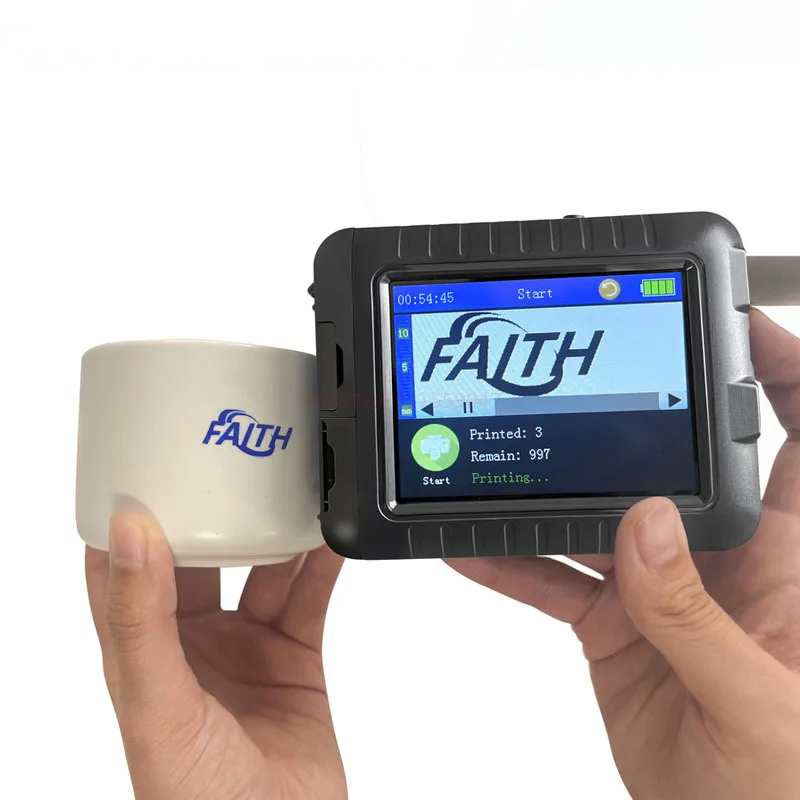 Nova Impressora Portátil Pequena Máquina de Codificação Mini Impressora a Jato de Tinta Logotipo de Impressão Multi-idioma Impressoras a Jato de Tinta de Secagem Rápida - Imagem 2