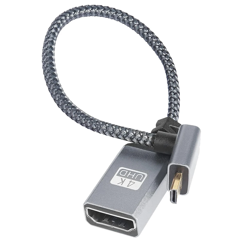 ī޶ HDTV Ϳ  , ũ HDMI ȣȯ ͽټ ̺, V2.0, 4K @ 60HZ, 20cm