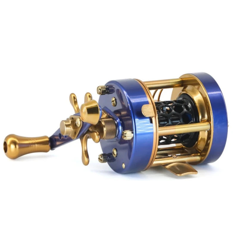 2+1BB Newest Saltwater Freshwater Fishing Reel 5.0:1 Metal Shallow