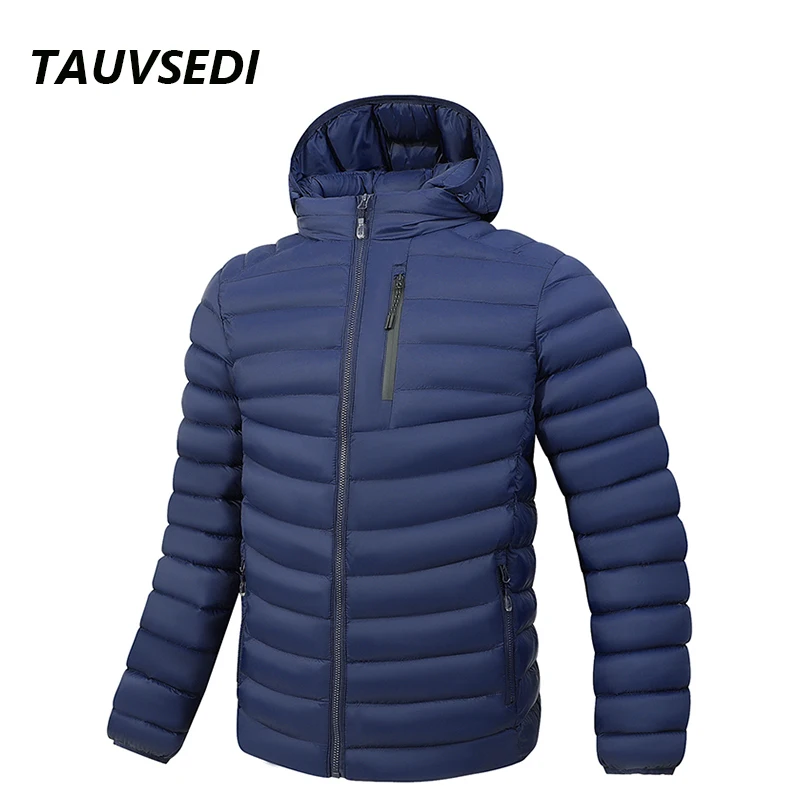 Winter Men Warm Thick Waterproof Parkas Jacket Coat Men Brand Outwear Autumn Mens Hooded Windproof Parkas Hat Jackets Coat Male