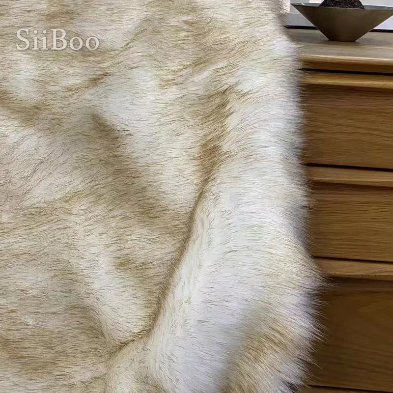 

New season super dense faux fur fluffy Italy luxurious style for winter sewing DIY material garment accessories SP6652