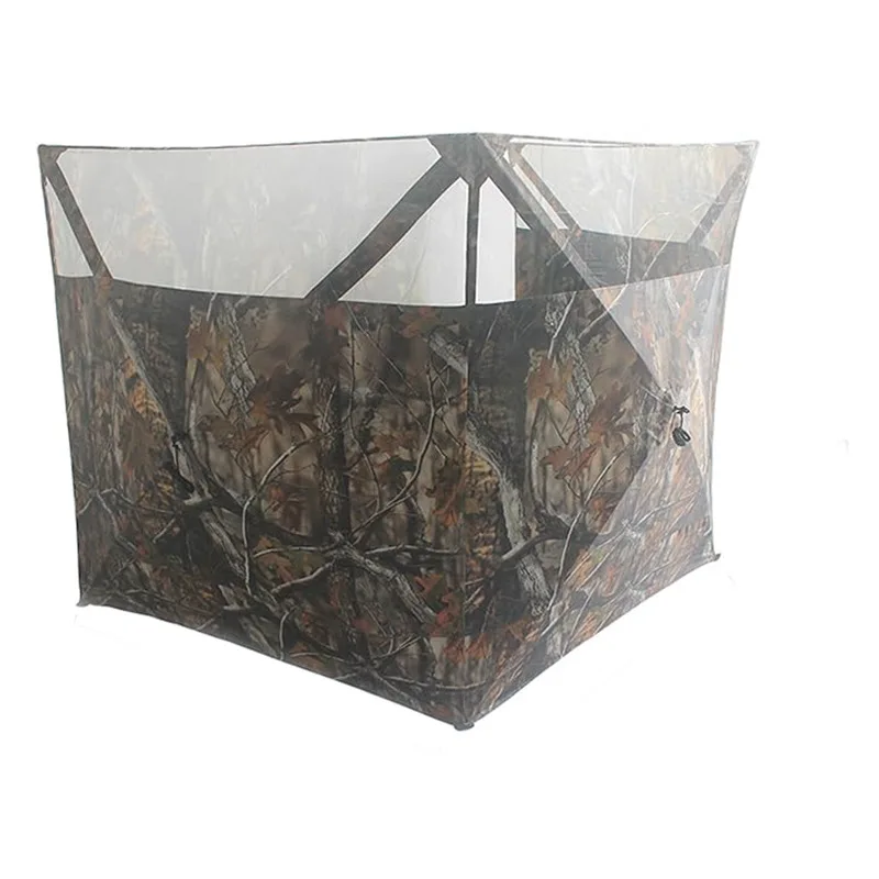 Outdoor camouflage, camouflage, hunting enclosure, forest, concealed hunting tent, double-sided single person tent