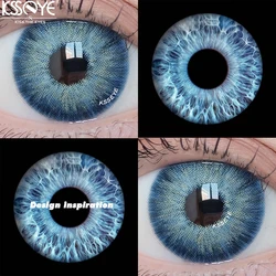 Enhance Your Look with Vibrant Blue Contact Lenses (Pattaya Blue)