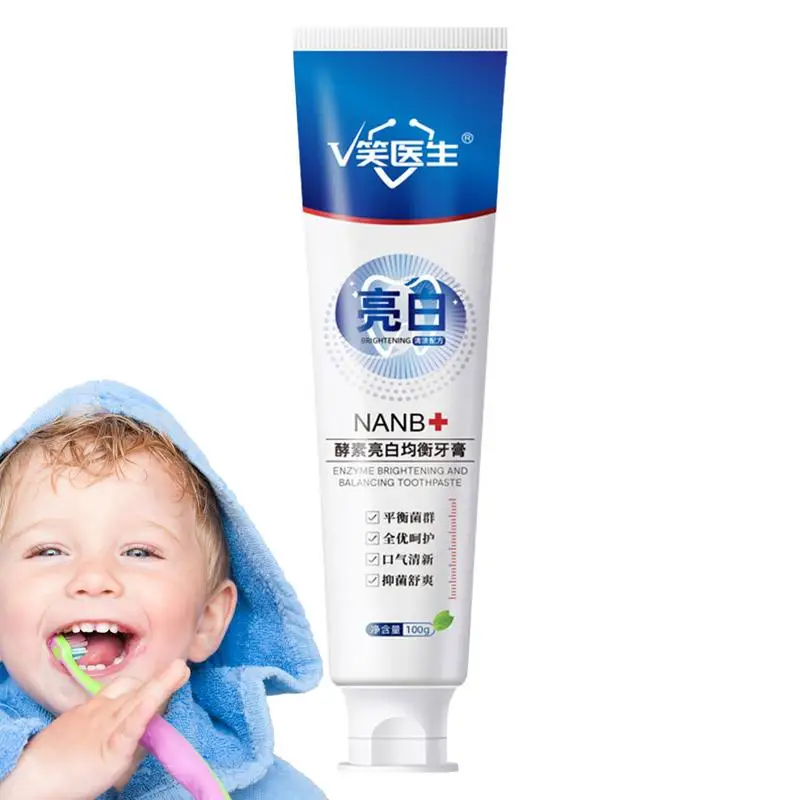 Probiotic Toothpaste Brightening And Deep Cleaning Toothpaste For Adults Yellow Teeth Corrector Brightening Enzyme Tooth Care