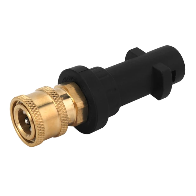 High Pressure Washer Gun Adapter 1/4 Spray Nozzle Tips Sets Brass Female  Quick Connector for Karcher k2 k3 k4 k5 k6 K7