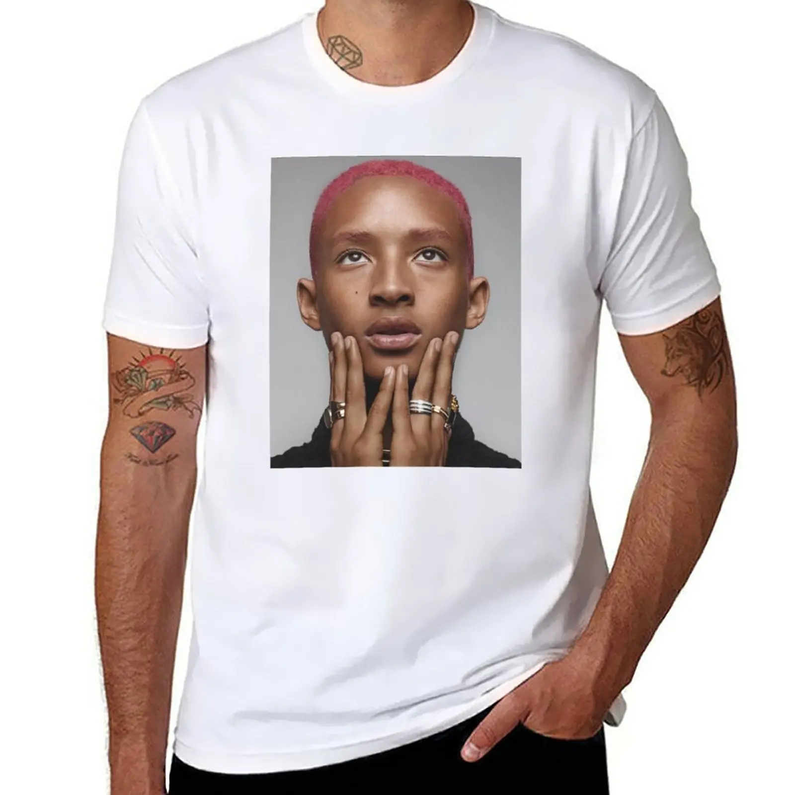 

New Jaden Smith T-Shirt sublime t shirt Aesthetic clothing oversized t shirt mens champion t shirts