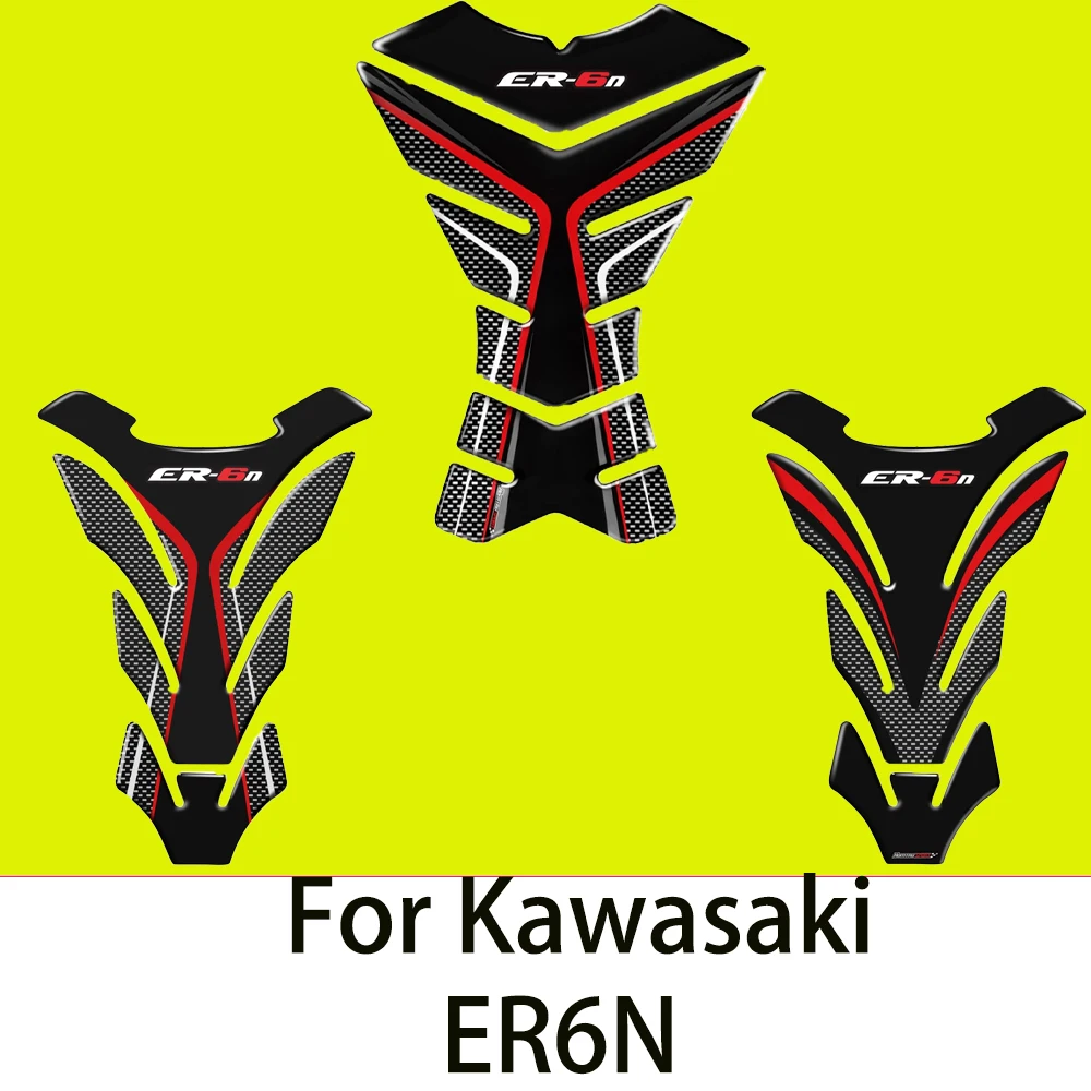 

ER6N для Kawasaki ER6N ER-6N Badge Logo наколенник мотоциклетный обтекатель Наклейка защитная накладка для топливного бака