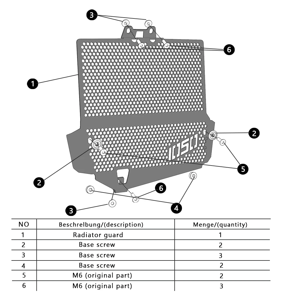 Radiator Grille Guard Cover Protection For Tiger 1050 2007-2008-2009-2010-2011-2012-2013-2014-2015-2016-2017-2018-2019-2020-2021