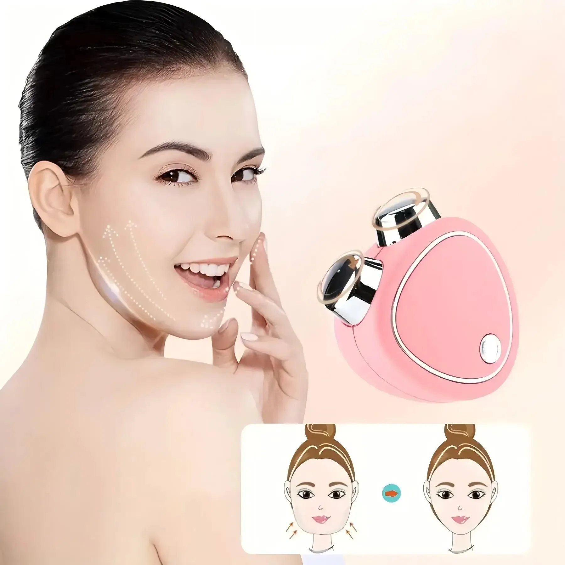 Portable Facial Beauty Device Rechargeable Facial Steam Machine Deep Hydration And Skincare Women's Gift Mother's Day Gift beauty instrument