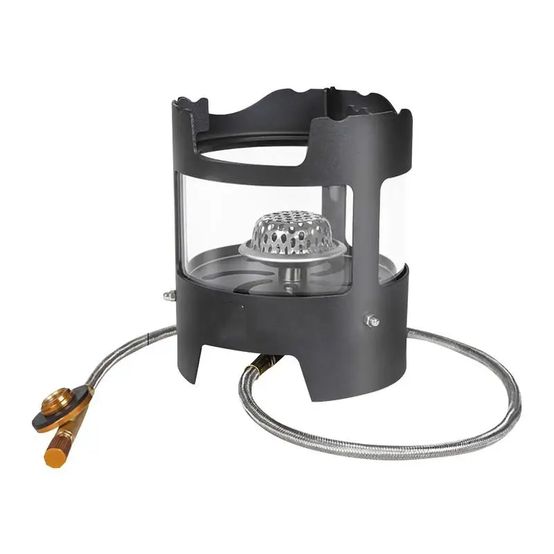 

Portable Camping Stove Outdoor Propane Camp Cooking Gear With Wind Baffles Ultralight And Compact Pocket Stove For Backpacking