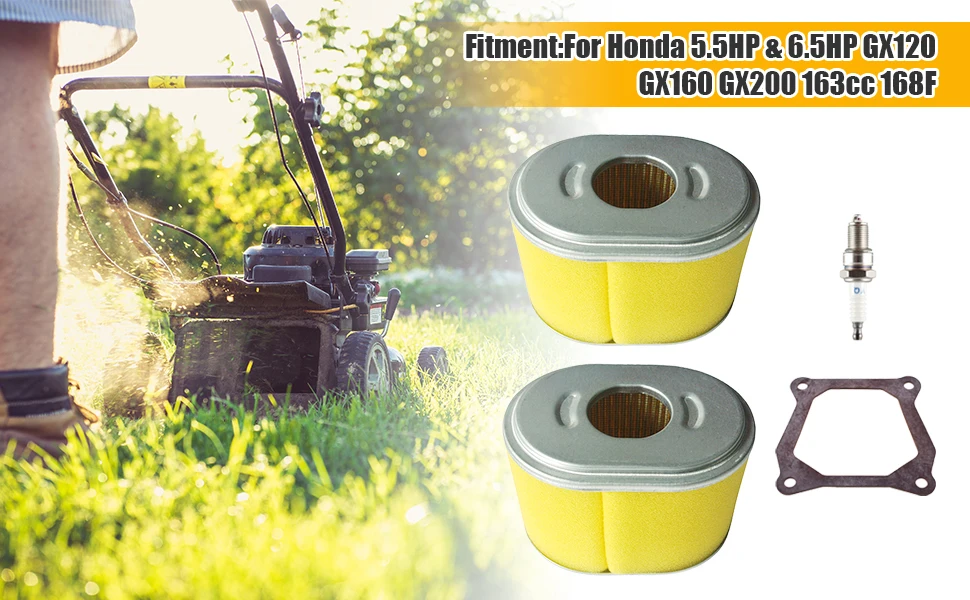 

Прокладка воздушного фильтра Свеча зажигания для Honda и Clone GX120 Coleman Ct200u Bt200x MB165 MB200 159cc 196cc 212cc 17210-ZE1-505