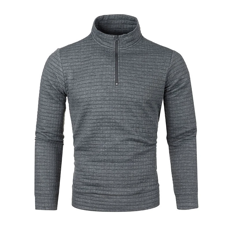 New Men Sweatshirts Spring Thicker Pullover Half Zipper Pullover for Male Hoody Outdoor Sweatshir Autumn Turtleneck Sweatshirt