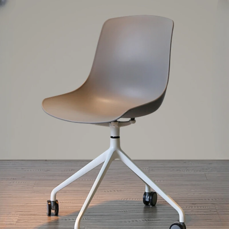 Nordic computer chair home rotating roller ergonomic creative study simple multifunctional office chair