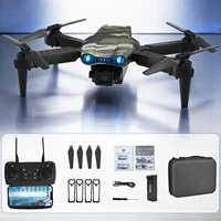 Camouflage foldable drone with HD camera, beginner-friendly, featuring positioning and tracking. The perfect birthday gift.