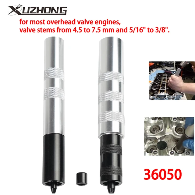 36050 Valve Keeper Remover และชุดติดตั้งสําหรับเครื่องยนต์ที่มีก้านวาล์วจาก 4.5 มม. ถึง 7.5 มม. และ 5/16 "ถึง 3/8" 1