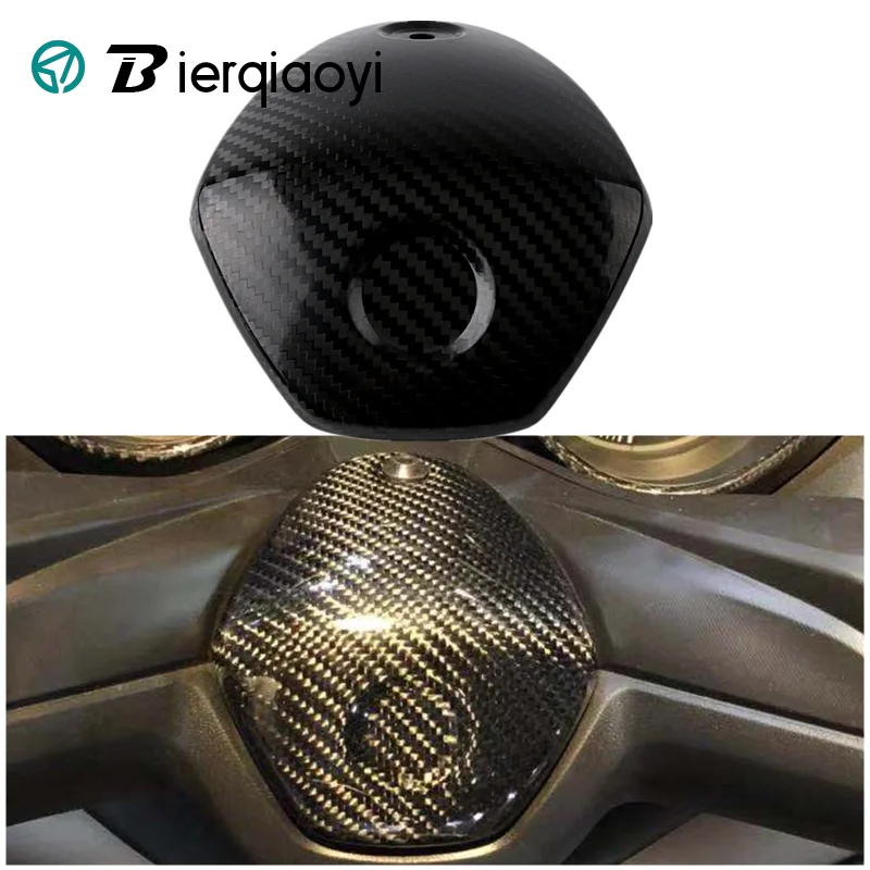 

True Carbon Fiber Fairing Accessories for Yamaha XMAX Motorcycle 300 XMAX300 X MAX XMAX 250 XMAX250 Handlebar Clamp Seat Cover