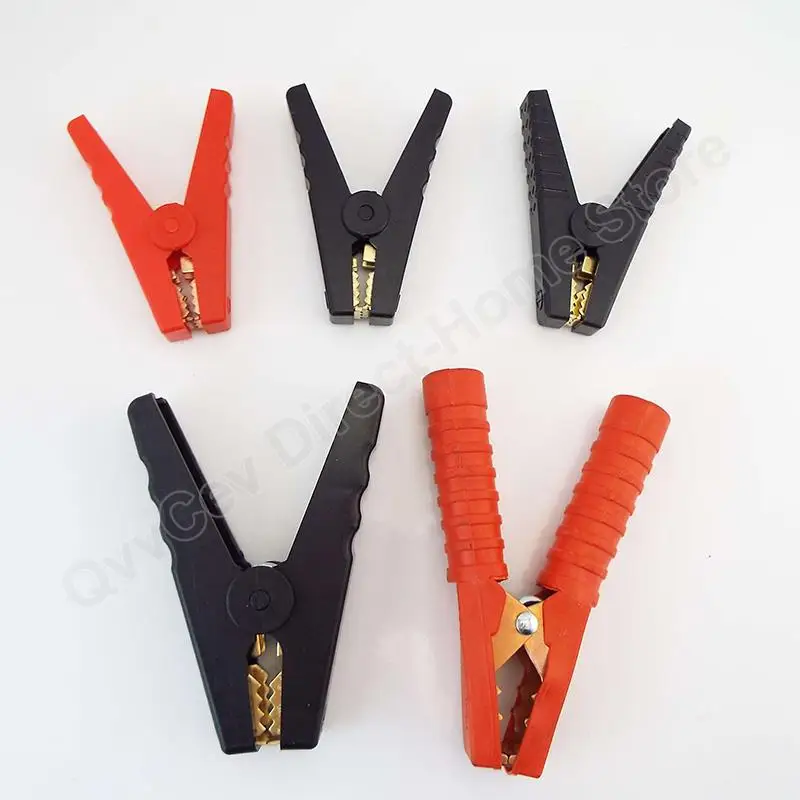 100A 150A 300A Elettrico Coccodrillo Coccodrillo Batteria per Auto Isolata Clip Connettore Maniglia Clip di Prova Per Progetto Elettrico  13