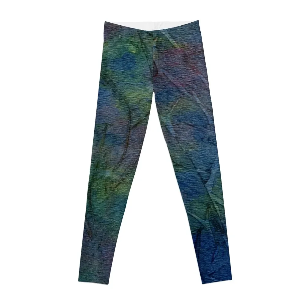 

Dark Blue Bamboo Leggings Sports pants for Sports female Womens Leggings