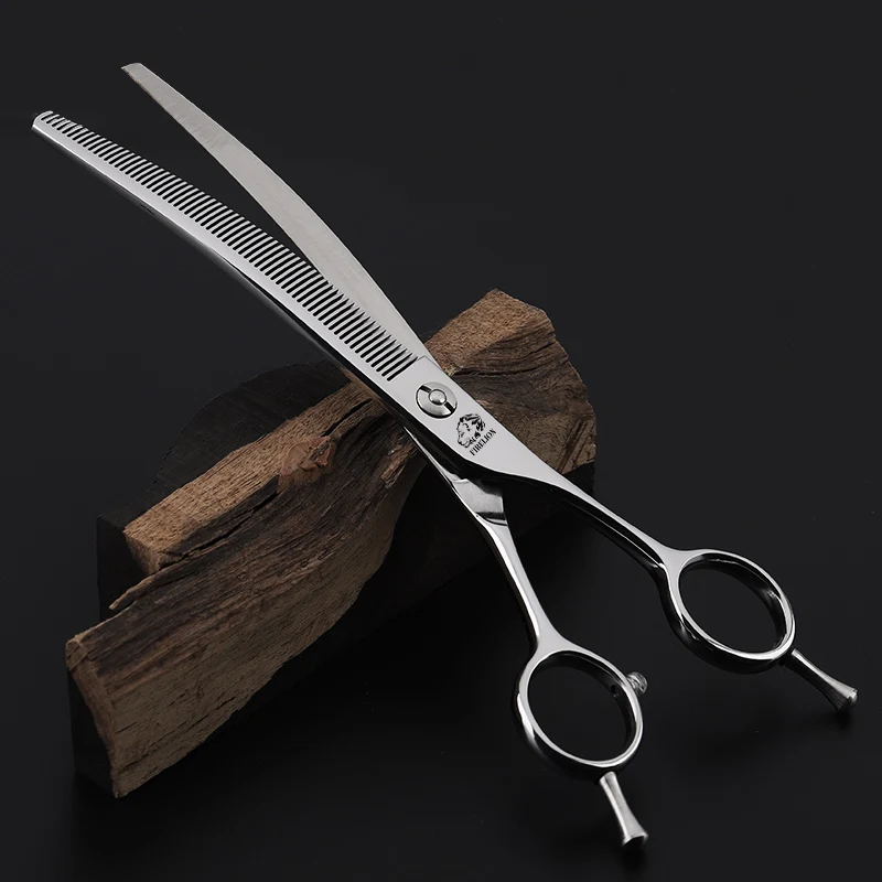 FIRELION Inch Professional 440C Steel Pet Shears Dog