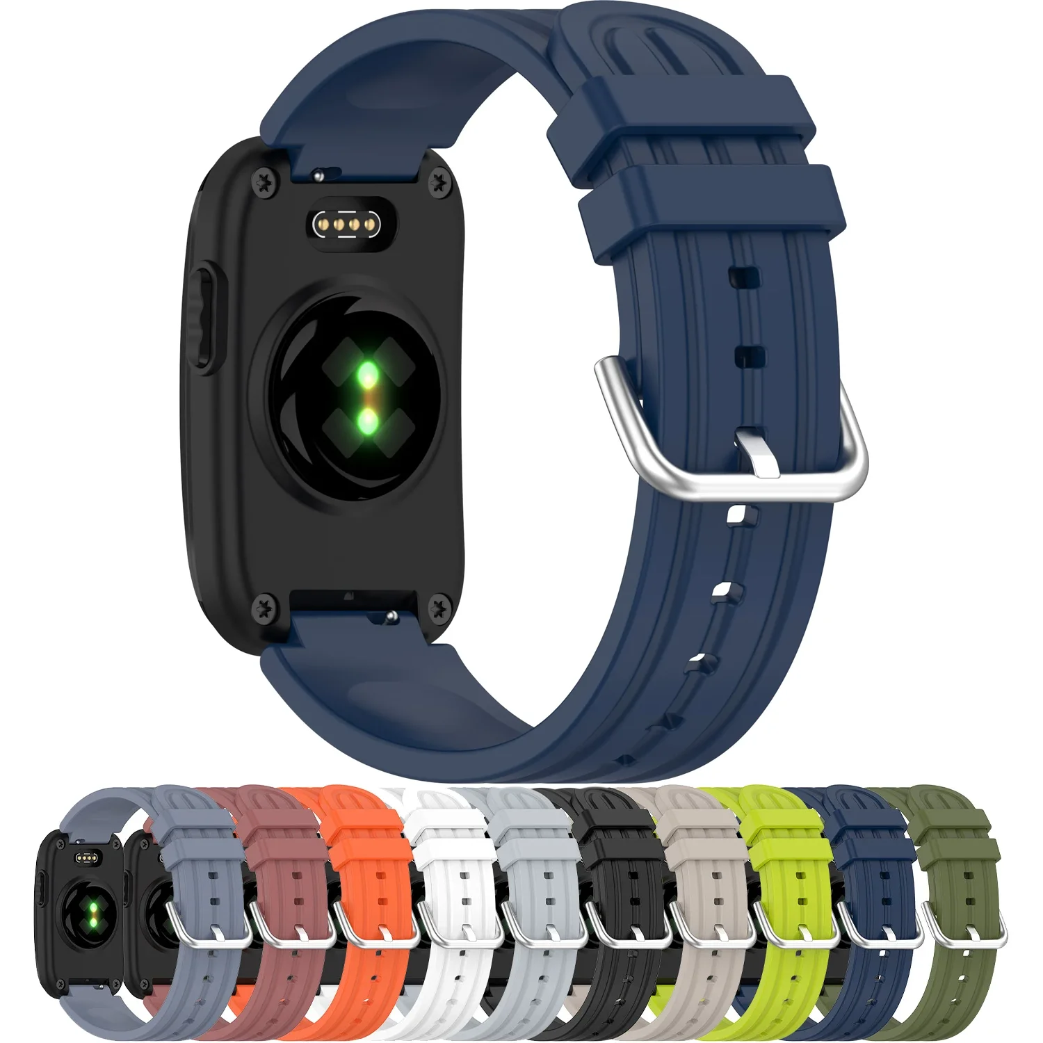 Silicone Quick Release Watch Strap for Smart Band Accessories